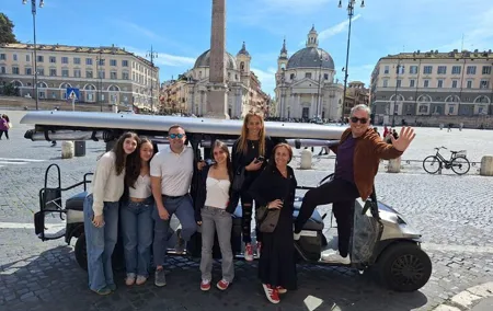 Rome’s Highlights on a Golf Cart Tour