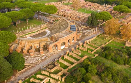 Ancient Ostia Antica Semi-Private Day Trip from Rome by Train with Guide