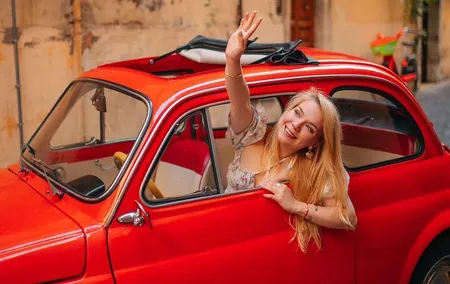 Rome Fiat 500 Vintage photo experience