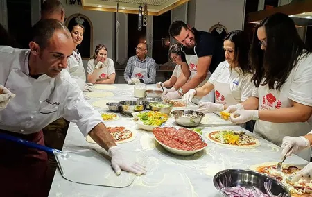 Pizza and Gelato Making Class in Rome