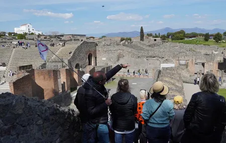 Sorrento & Pompeii Guided Day Trip from Rome with Optional Pickup