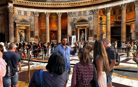 Pantheon: Semi-private Guided Tour with Entry Ticket