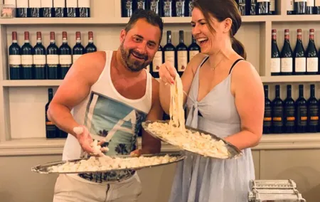 Rome Pasta & Tiramisu Making Class with Fine Wine