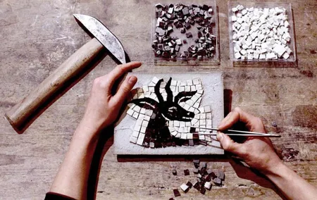 Ancient Mosaic Workshop in Rome