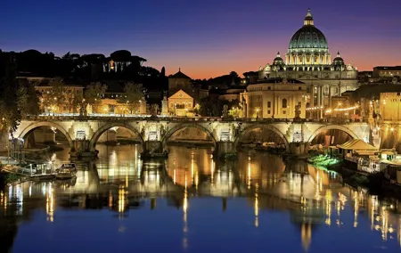 Rome by Night Private Golf Cart Tour