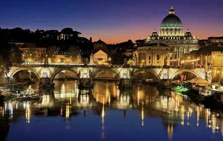 Rome By Night Private Tour with Pick Up