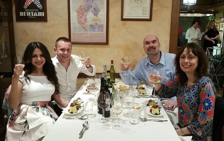 Rome Pantheon: Fine Food & Wine pairing Dinner with Sommelier