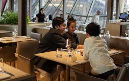 Paris Christmas Lunch at Eiffel Tower's Madame Brasserie