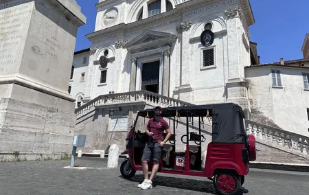 E-Tuk Tour Express Highlights of Rome