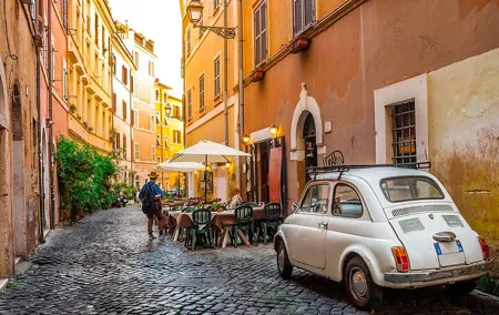 Jewish Quarter and Trastevere District Private Walking Tour
