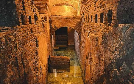Trevi Fountain Underground Aqueduct and Spanish Steps Tour