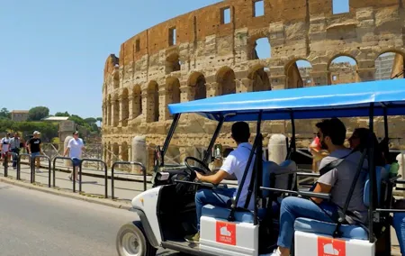 The best of Rome by Golf Cart - private tour