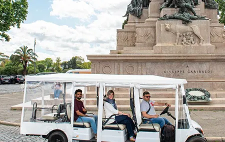 Piazza's, Fountains, Monuments & Basilicas of Rome by Golf Cart