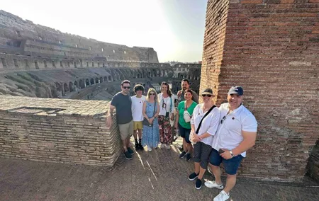 Exclusive Colosseum Attic Tour from 3rd to 5th Floors