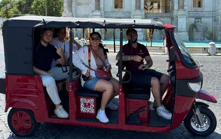 Full Day E-Tuk Rome Tour