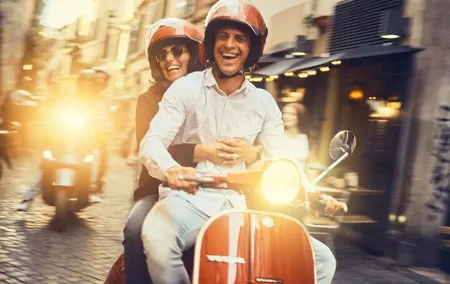 Rome by Vespa with a local