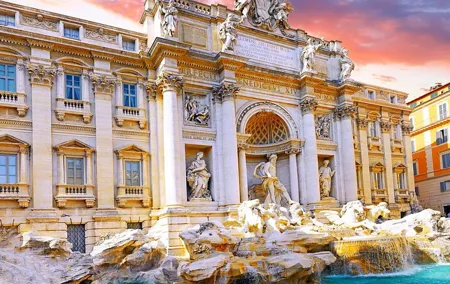 Private Airport Pick-Up + Rome Tour + Transfer to Civitavecchia