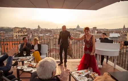 Rooftop Bar Opera Show: The Great Beauty of Rome