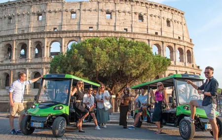 Glide Through Ancient Rome on a Golf Cart Adventure