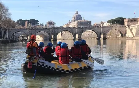 Urban Rafting on Rome's Tiber River