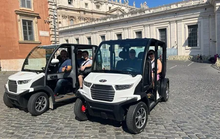 Private Golf Cart Tour in Rome (Catacombs Optional)
