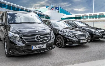 Transfer Fiumicino airport - central Rome or central Rome - FCO
