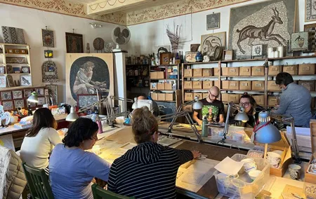 3 Hours Mosaic Workshop in Trastevere