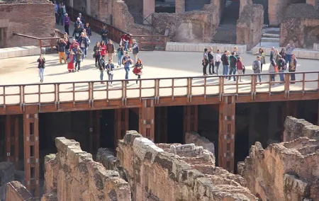 Express Colosseum Gladiators Gate & Arena Floor Private Guided Tour