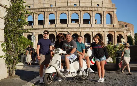 Rome Private Vespa Tour