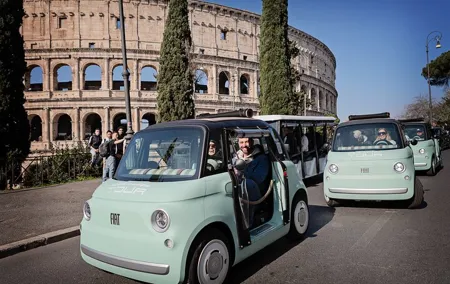 Topolino Dolce Vita City Tour 4 Hour with Electric Vehicle