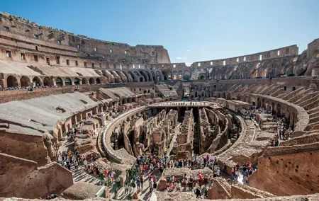 Rome: Colosseum Arena, Roman Forum and Palatine Hill Guided Tour