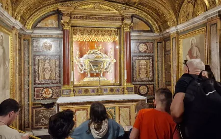 Relics from Passion of the Christ Tour in Rome