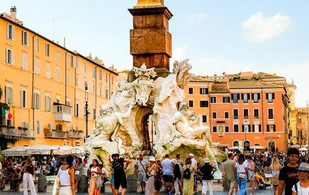 Rome Walking Tour: Piazzas, Pantheon & Underground Navona