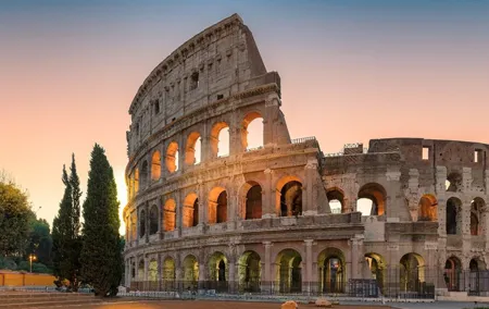 Rome at Sunset: Colosseum with Arena & Trevi Fountain Group Tour
