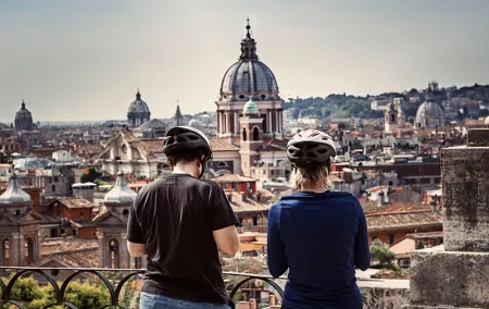 Rome in a Day Cannondale E-Bike Tour with Typical Italian Lunch