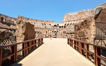 Colosseum Express Only Arena Floor Foro&Palatine Hill Guided Tour