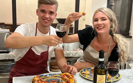 Holy Pizza! Fun Pizza & Gelato Making by Vatican + Delish Wine