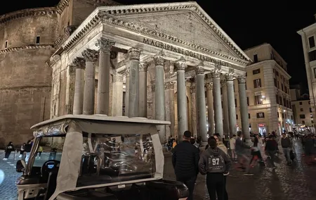 Rome: Private Night Golf Cart Tour Under the Stars