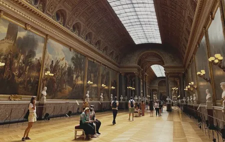 Versailles Palace Audio-Guided Tour by Shuttle from Paris