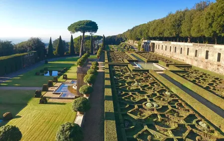 Castelgandolfo Pontifical Villas - Summer Residence of the Pope from Rome