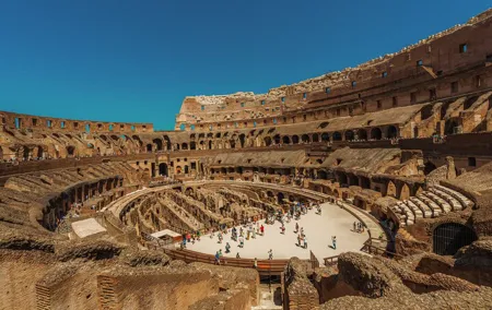 VIP Extra Small Group Colosseum Underground, Arena & Roman Forum Full Experience