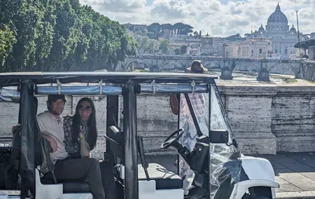 The Best of Rome in a Golf cart tour: highlights and hidden gems