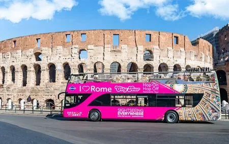 Rome Hop On Hop Off Bus Tour
