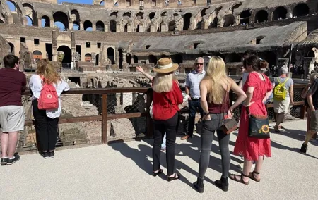 Colosseum Arena Private Tour with Access Forum and Palatine hill