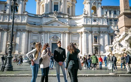 Coliseum, Roman Forums, Trevi Fountain, Navona Square & Pantheon