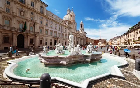 Walking Tour: Navona, Pantheon, Trevi Fountain & Piazza di Spagna