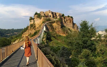 PRIVATE Civita di Bagnoregio and Orvieto Wine Tasting -Ebike tour