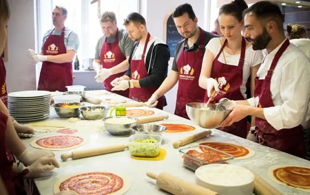 Pizza and Gelato Making Class in the Heart of Rome