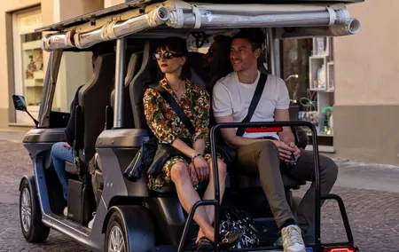 3h Golf Cart Tour with Rooftop Reservation - pick-up included