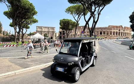 Golf Cart Tour Rome